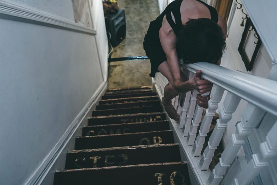 houseMADE performance - photo credit Pete Evans_HM stairs 3