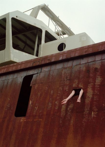 rusty boat - anchor series : bristol dockside 2003